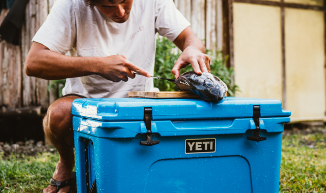 yeti coolers Big Wave Blue Collection