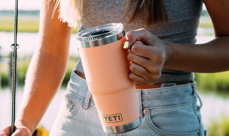 yeti coolers Lowcountry Peach Collection