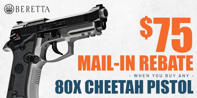 Rebate: 80X Cheetah Rebate