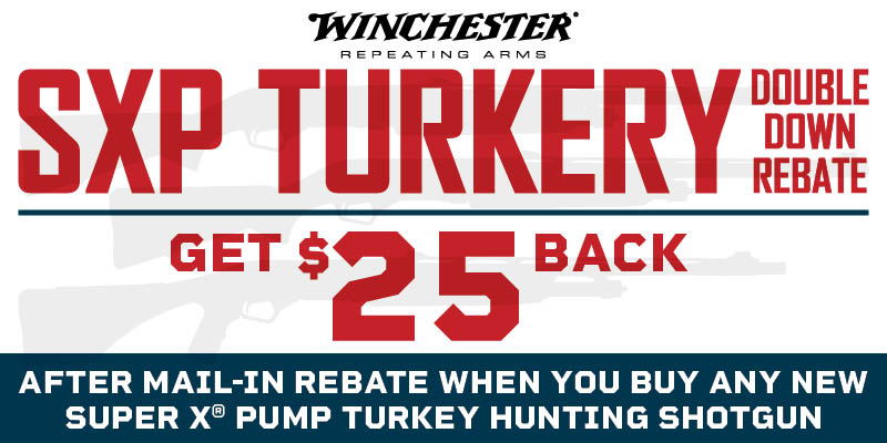 Rebate: SXP Turkey Double Down Rebate