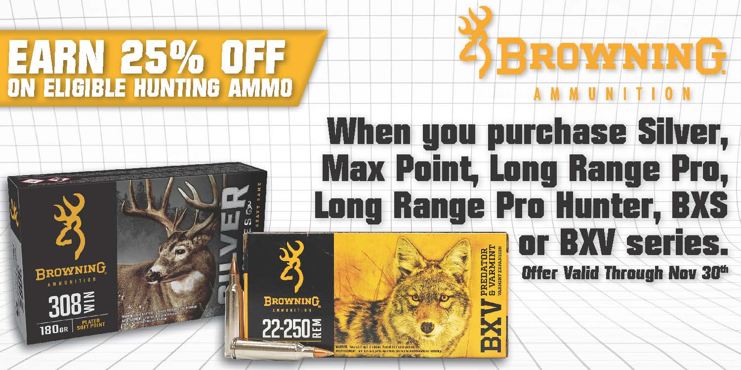 Hunting Rifle Ammo Rebate