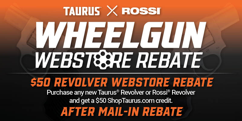 Rebate: Wheelgun Webstore Rebate