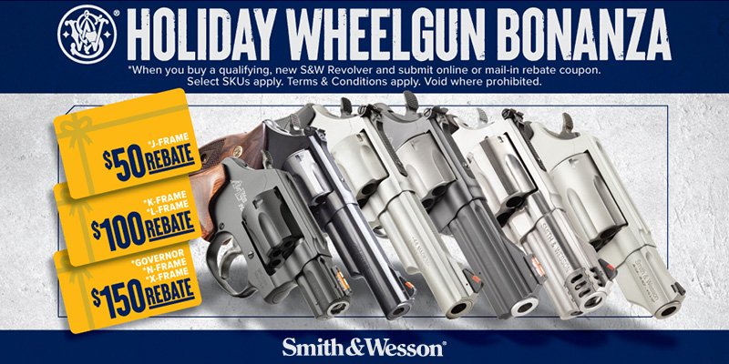 Holiday Wheelgun Bonanza Rebate