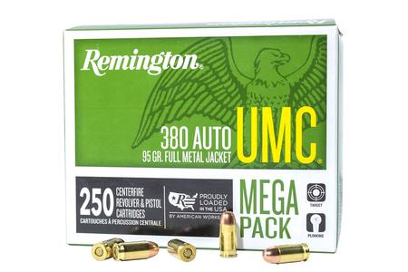 380 AUTO 95 GR MEGA PACK 250 RNDS