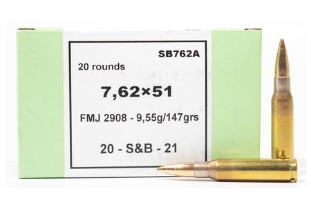 7.62X51 147GR FMJ 20RNDS