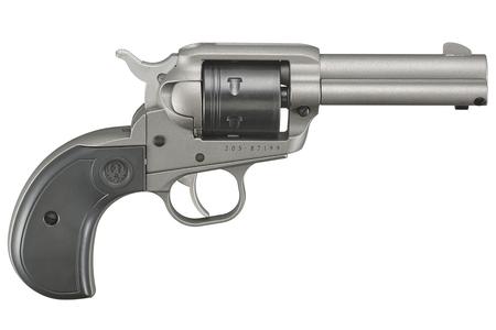 WRANGLER 22LR REVOLVER WITH SILVER CERAKOTE FINISH AND BIRDSHEAD GRIP