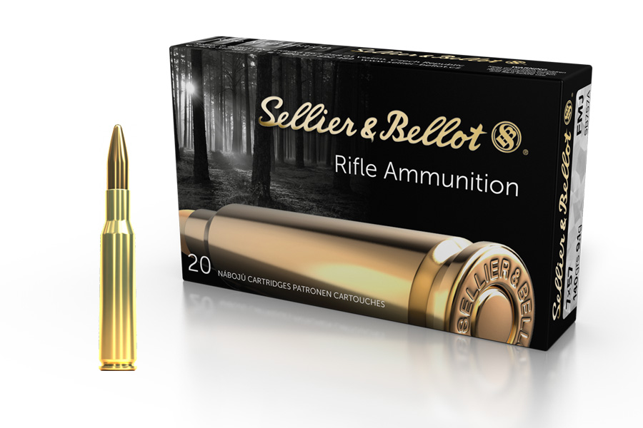 Sellier And Bellot 7x57mm Mauser 140 Gr FMJ 20/Box