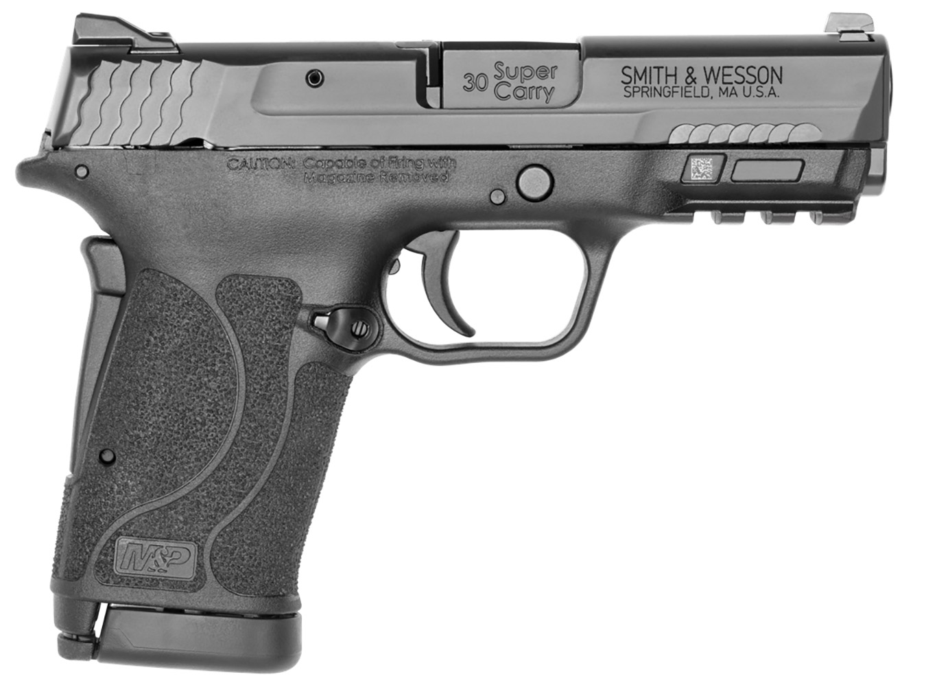 Smith & Wesson MP Shield EZ 30 Super Carry Pistol with No Thumb Safety