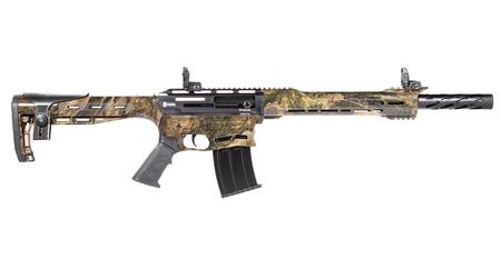 BOSS-25 12 GAUGE AR-STYLE SEMI-AUTOMATIC SHOTGUN WITH MOSSY OAK CAMO FINISH