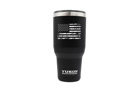 YUKON 40OZ TUMBLER DISTRESSED USA FLAG