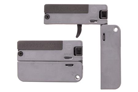 LIFECARD .22LR POLYMER HANDLE SNIPER GREY 