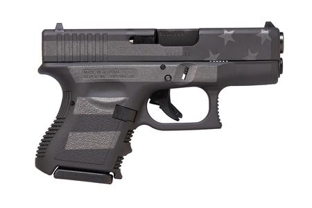 G26 GEN3 9MM SEMI-AUTO PISTOL WITH BLACK STEALTH AMERICAN FLAG FINISH