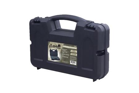 PLASTIC SINGLE PISTOL CASE BLACK