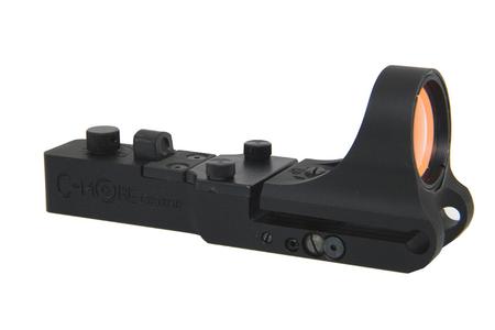 ALUMINUM SLIDERIDE RED DOT SIGHT > BLACK..6 MOA / CLICK SWITCH 