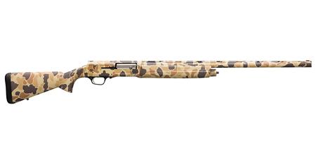 A5 12 GAUGE SEMI-AUTO SHOTGUN WITH VINTAGE TAN CAMO FINISH