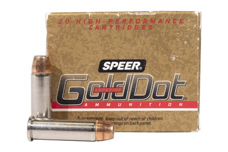 38 SPL +P 125 GR GOLD DOT HP POLICE TRADE AMMO 20/BOX