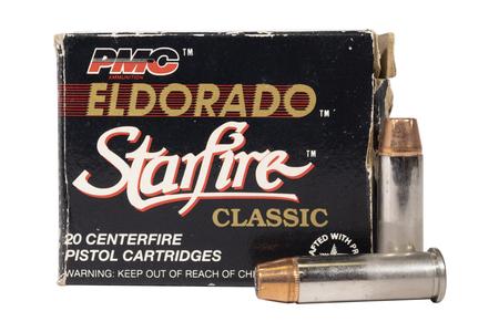 38SPL +P 125 GR STARFIRE HP ELDORADO POLICE TRADE AMMO 20/BOX