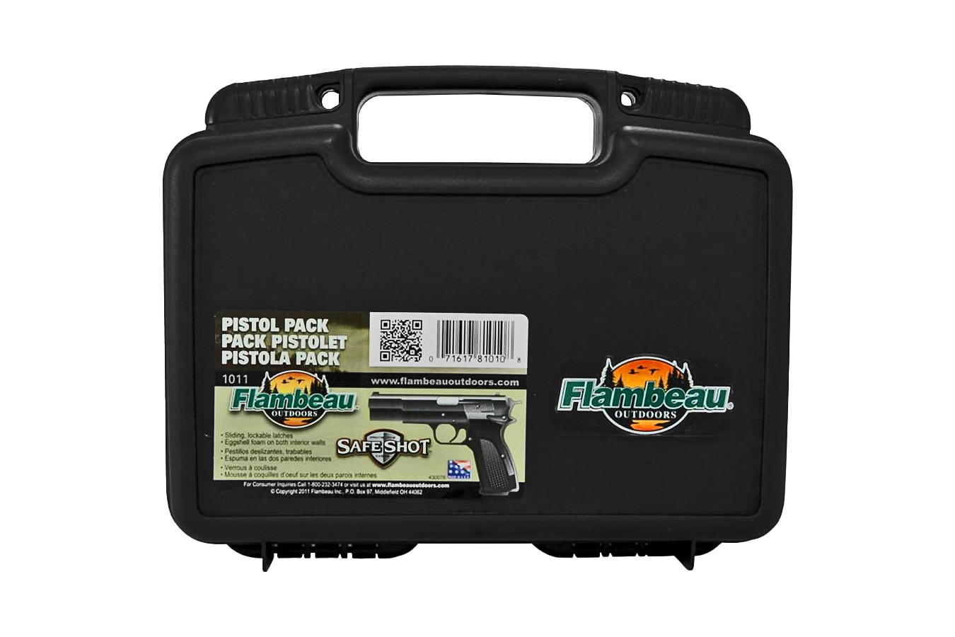 Flambeau 10` Pistol Case