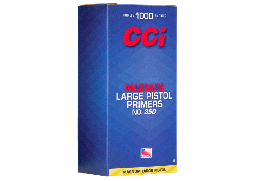 CCI Large Magnum Pistol Primers 1000/Box