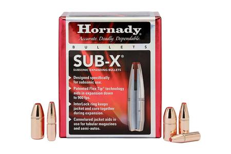 .45 CAL, 458 DIAMETER, 410 GRAIN SUB-X EXPANDING BULLETS