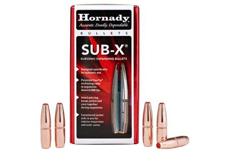 30 CAL .308 175 GR SUB-X BULLETS