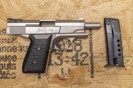 JENNINGS NINE CA 9MM POLICE TRADE-IN PISTOL 