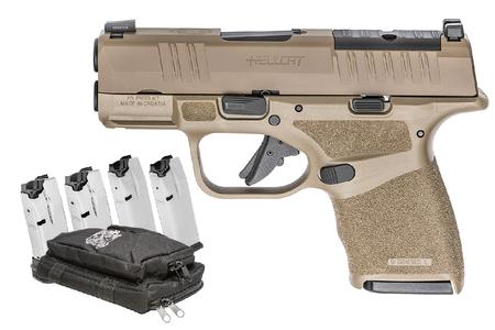 HELLCAT MICRO COMPACT 9MM OSP 3` FDE GEAR UP