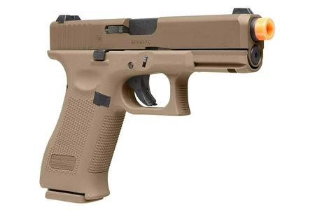 GLOCK G19X COYOTE TAN BLOWBACK AIRSOFT PISTOL