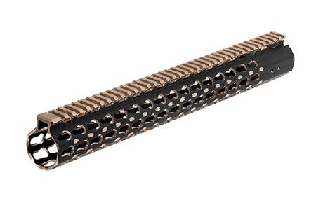 M-LOK AR15 15 SUPER SLIM RAIL, BLK/BRONZE