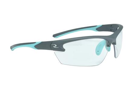 LADIES RANGE GLASS AQUA CHARCOAL / CLEAR