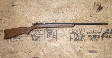 MODEL C .22 S/L/LR SINGLE SHOT POLICE TRADE-IN BOLT ACTION RIFLE