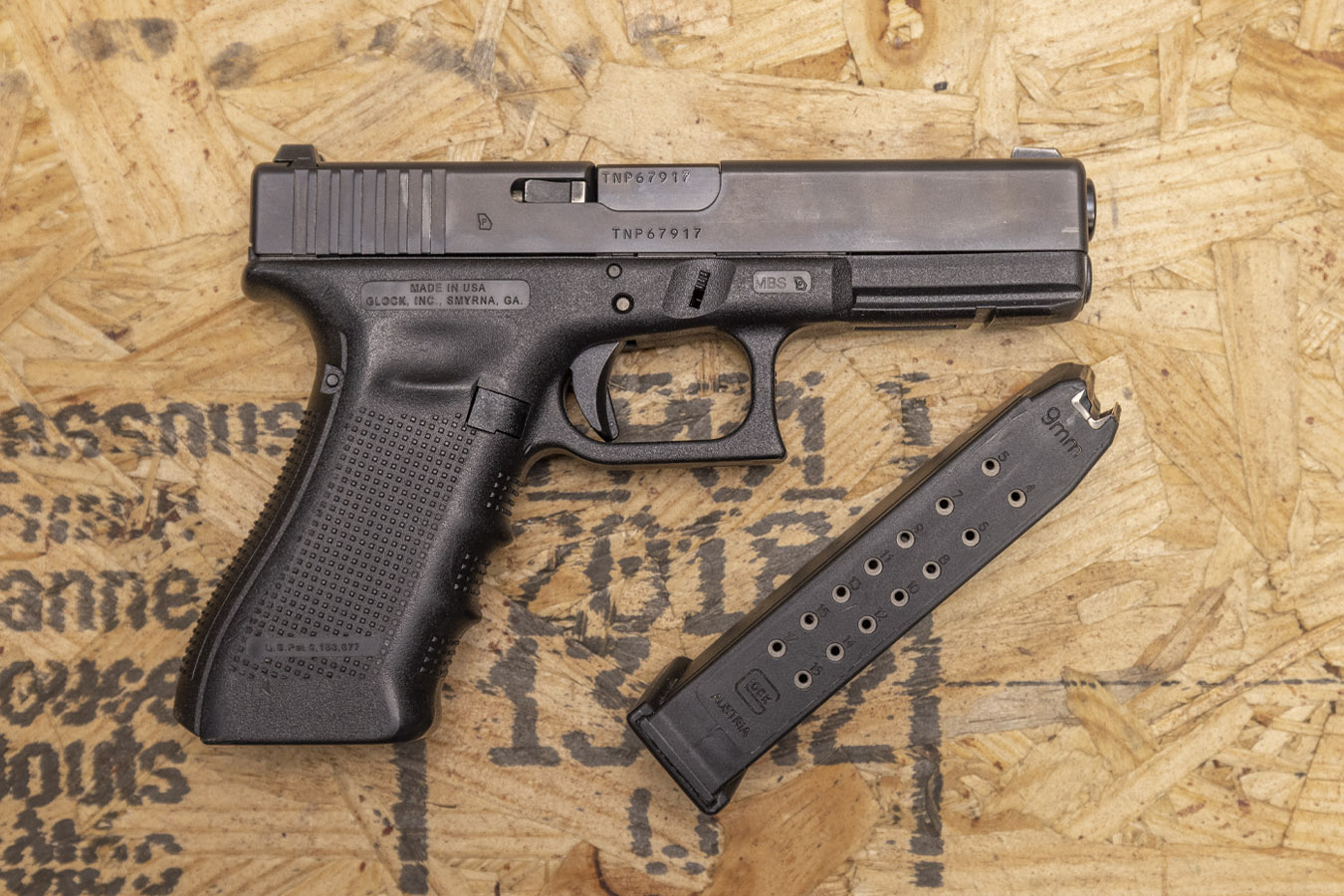 No. 7 Best Selling: GLOCK 17 GEN4 9MM POLICE TRADE-IN PISTOL (FAIR CONDITION)