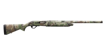 SX4 WATERFOWL HUNTER 12 GA SHOTGUN WITH 28 INCH BARREL AND WOODLAND CAMO FINISH