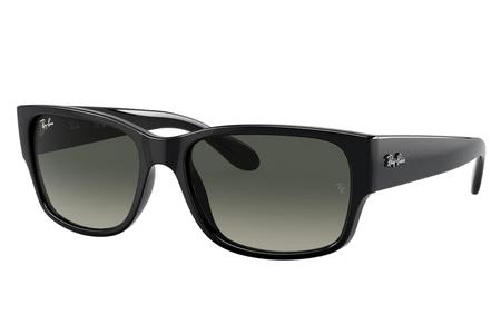 BLACK W/GREY GRADIENT LENSES 