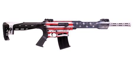 GF25 AR-12 SEMI AUTO 12GA SHOTGUN AMERICN FLAG FINISH