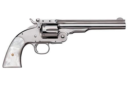 1875 NO. 3 .45 COLT TOP-BREAK REVOLVER WITH PEARL GRIPS SAO