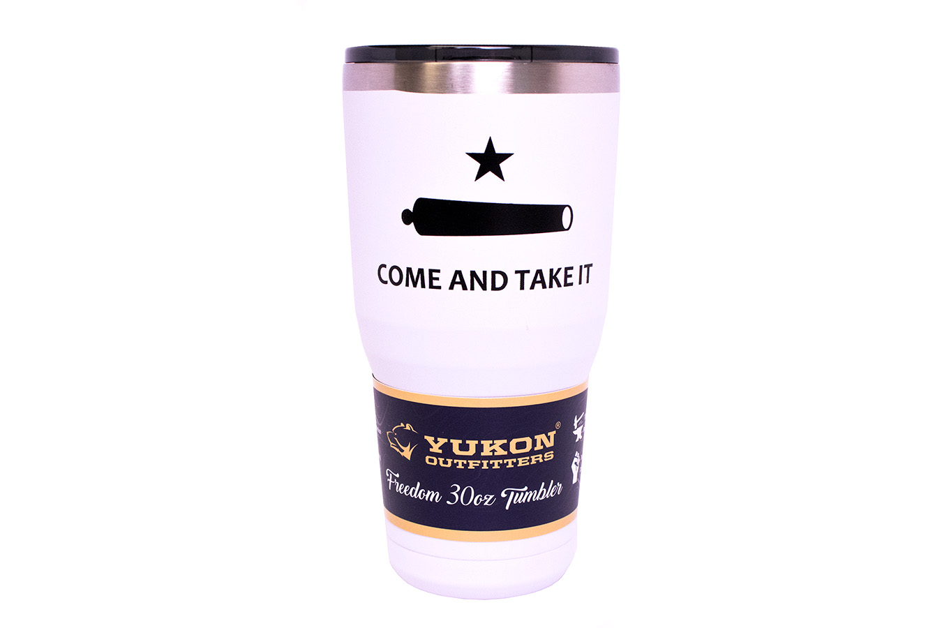 Yukon Outfitters Freedom Tumbler 30oz Come and Take It