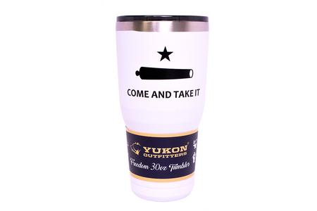 YUKON 30OZ TUMBLER COME AND TAKE IT