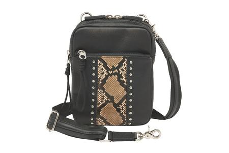 X-BODY SNAKE HIPSTER BAG