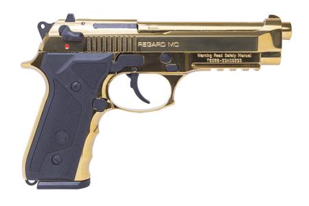 REGARD 9MM GOLD FINISH PISTOL