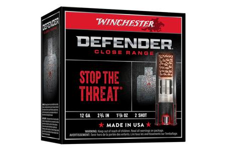 12 GA 2-3/4` DEFENDER #2 LEAD 1-1/8 OZ 