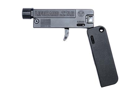 LIFECARD .22LR POLYMER HANDLE W/THREADED BARREL 