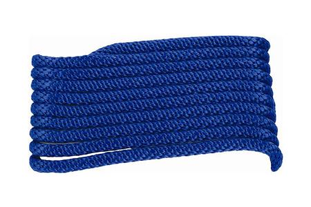 SOLID BRAIDED MFP DOCK LINE, 3/8 INCH X 15 FOOT, BLUE