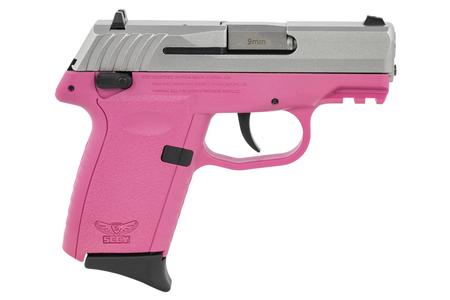 CPX-1 GEN3 9MM PINK GRIP SS SIDE 3.1` BARREL