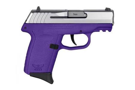 CPX-2 GEN3 9MM PURPLE GRIP SS SLIDE 3.1` BARREL