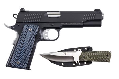 1911 10MM 5` BBL BLACK - KNIFE PACKAGE