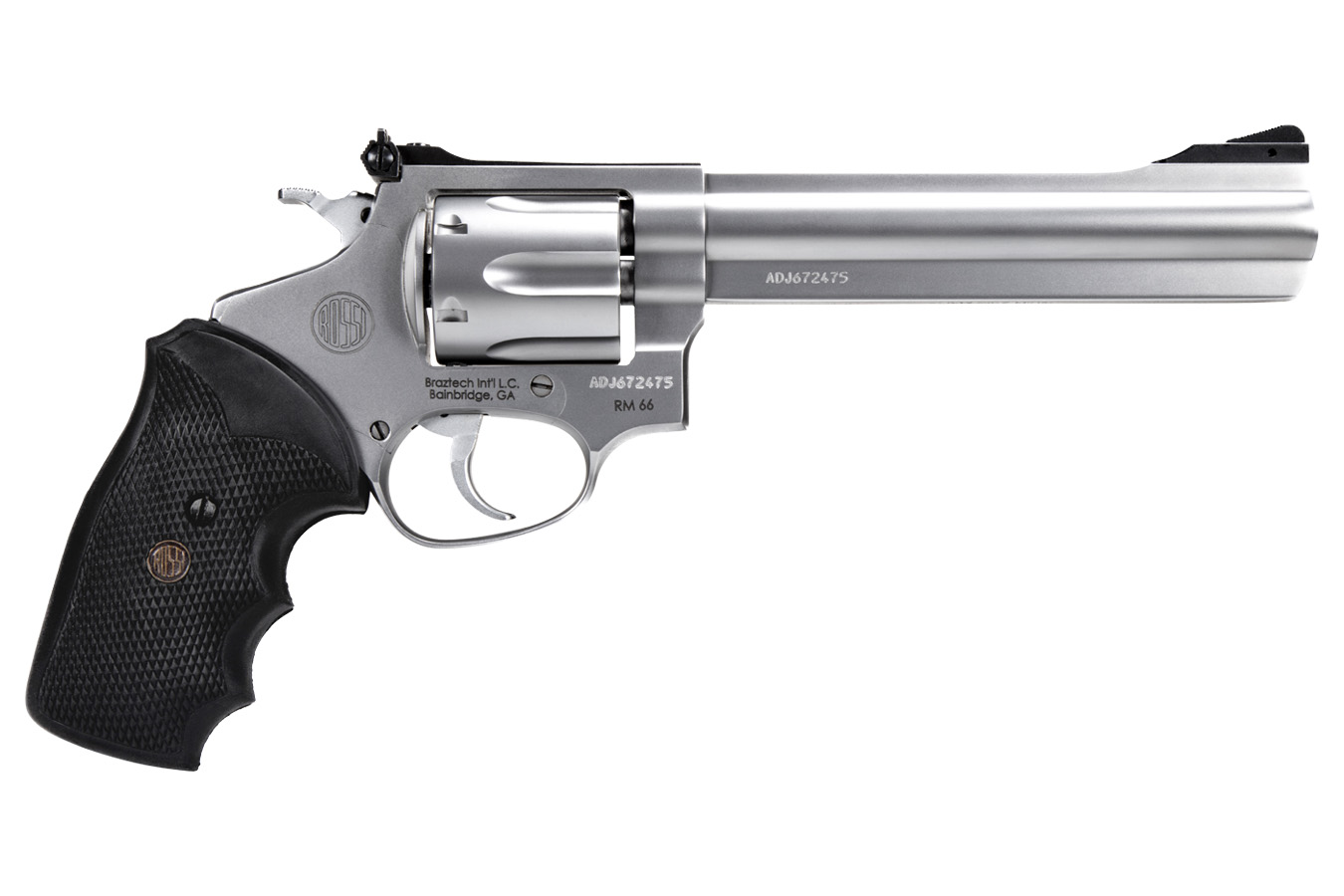 Rossi RM66 357 Mag Revolver with Satin Stainless Steel Finish