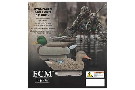 ECM LEGACY STANDARD MALLARD 12 PACK HDPE