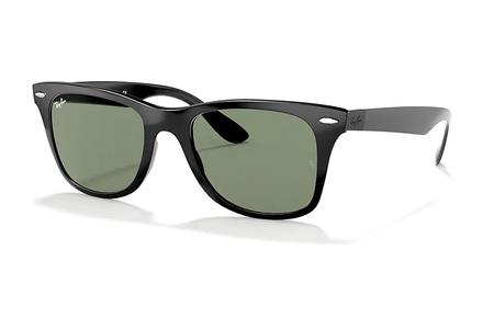 WAYFARER LITEFORCE MATTE BLACK W/GREEN LENSES