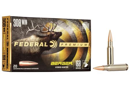 308 WIN 168 GR BERGER HYBRID HUNTER